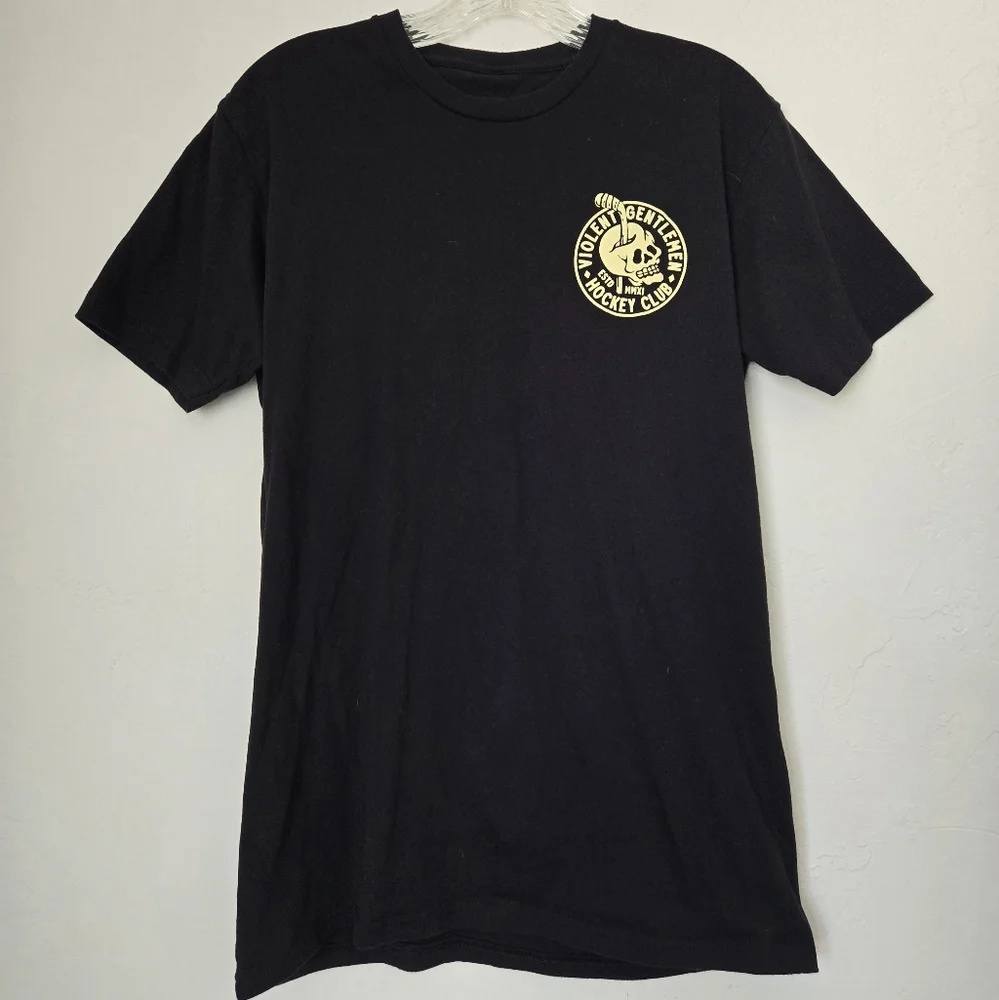 Violent Gentlemen Hockey Club Tee Sz M - Picture 2 of 3